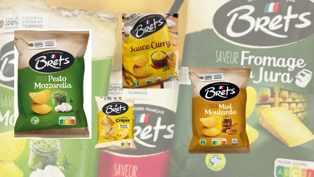 My favorite Bret’s chips flavors: Pesto Mozzarella and Honey Mustard